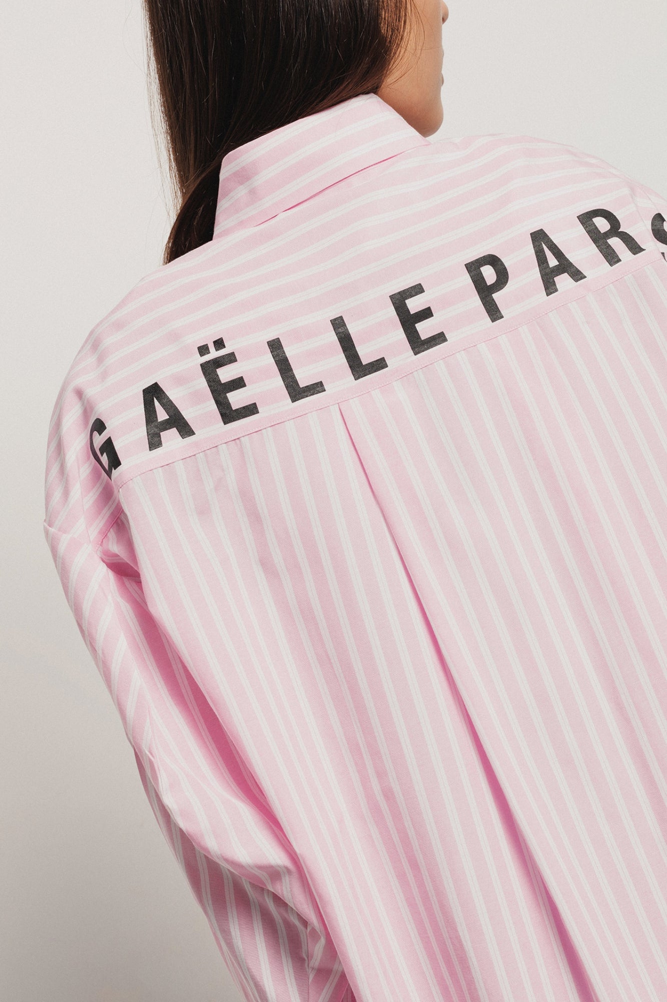 Camicia over in popeline bastonetto - Gaëlle
