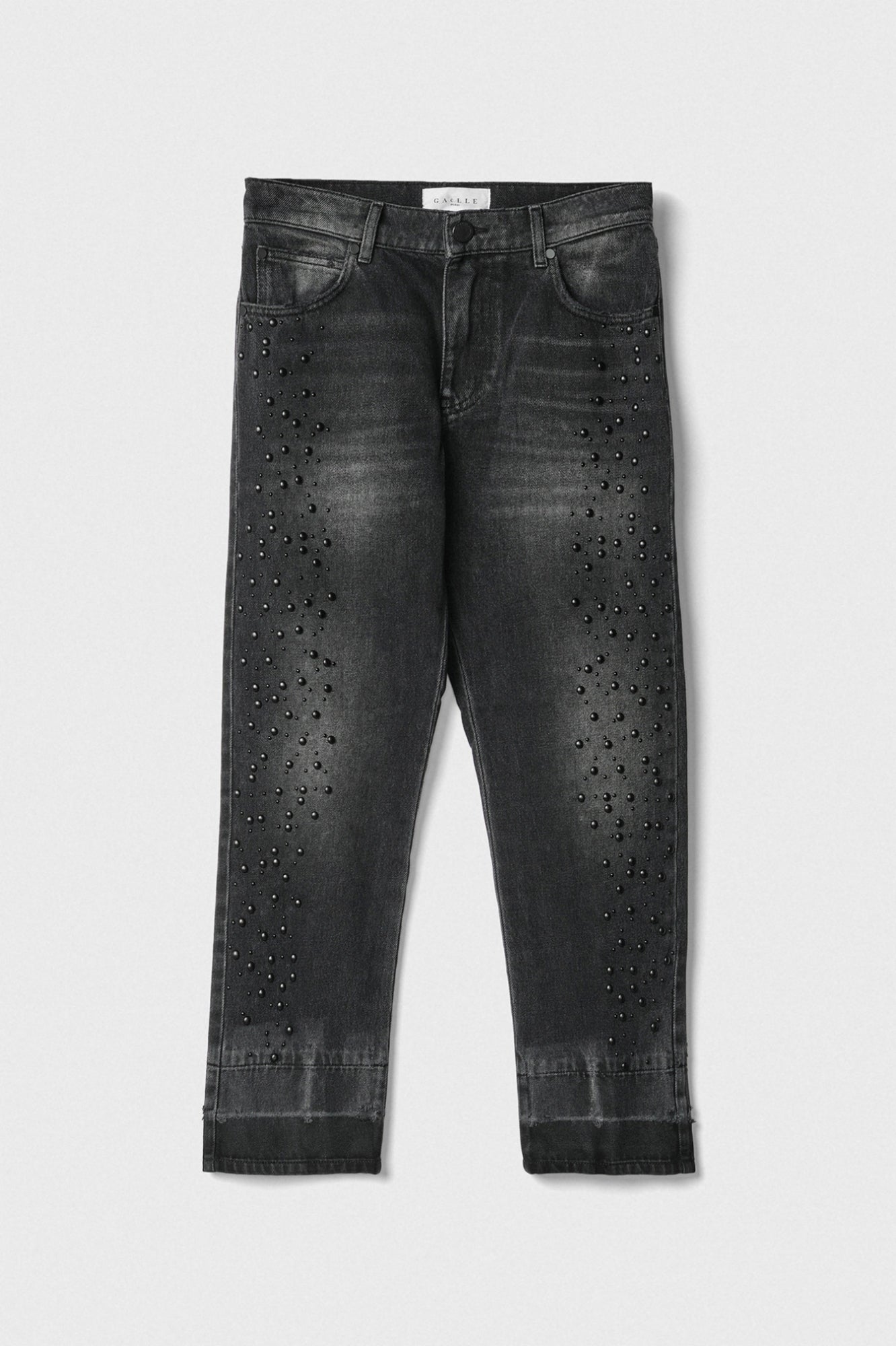 Jeans Boy Slim Con Borchie- Gaëlle Paris