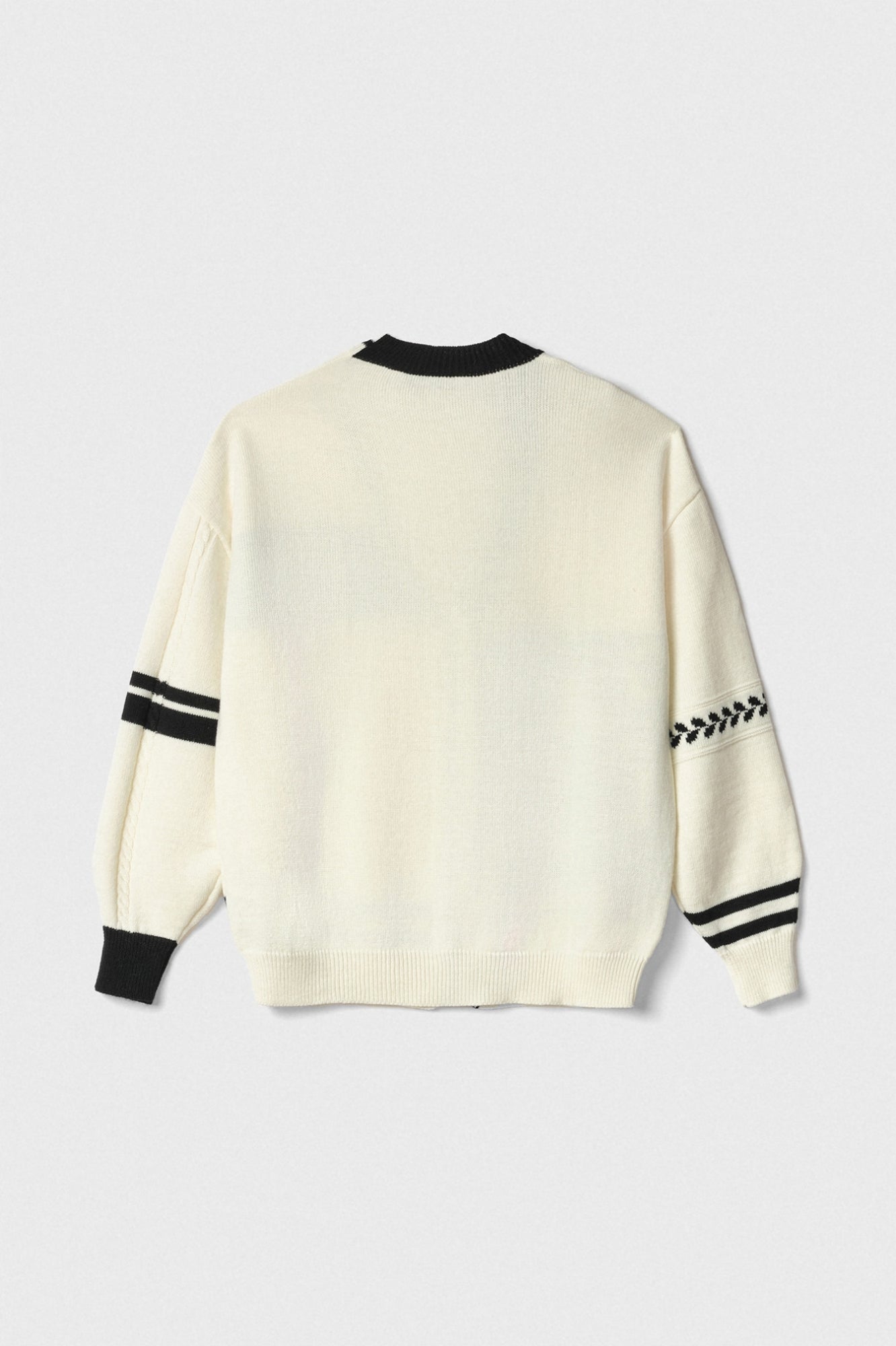 Cardigan In Maglia Con Ricamo Logo - Gaëlle Paris