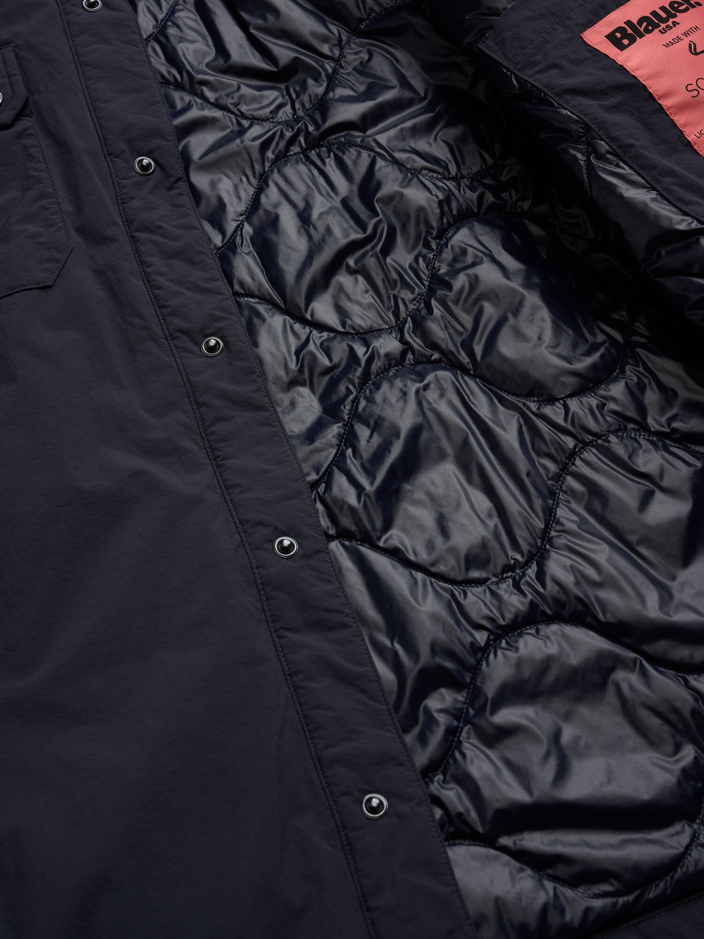 GIACCA IMBOTTITA EVANS - Blauer