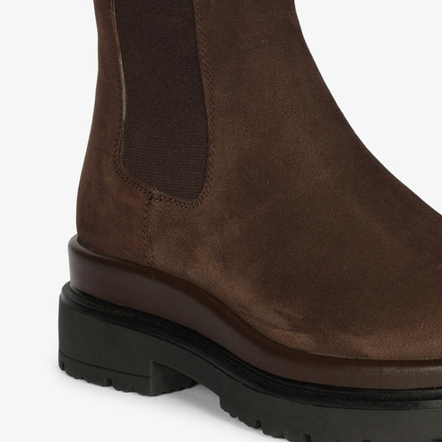 EMANUELLE VEE THELMA 409-15 BEATLES IN PELLE MARRONE