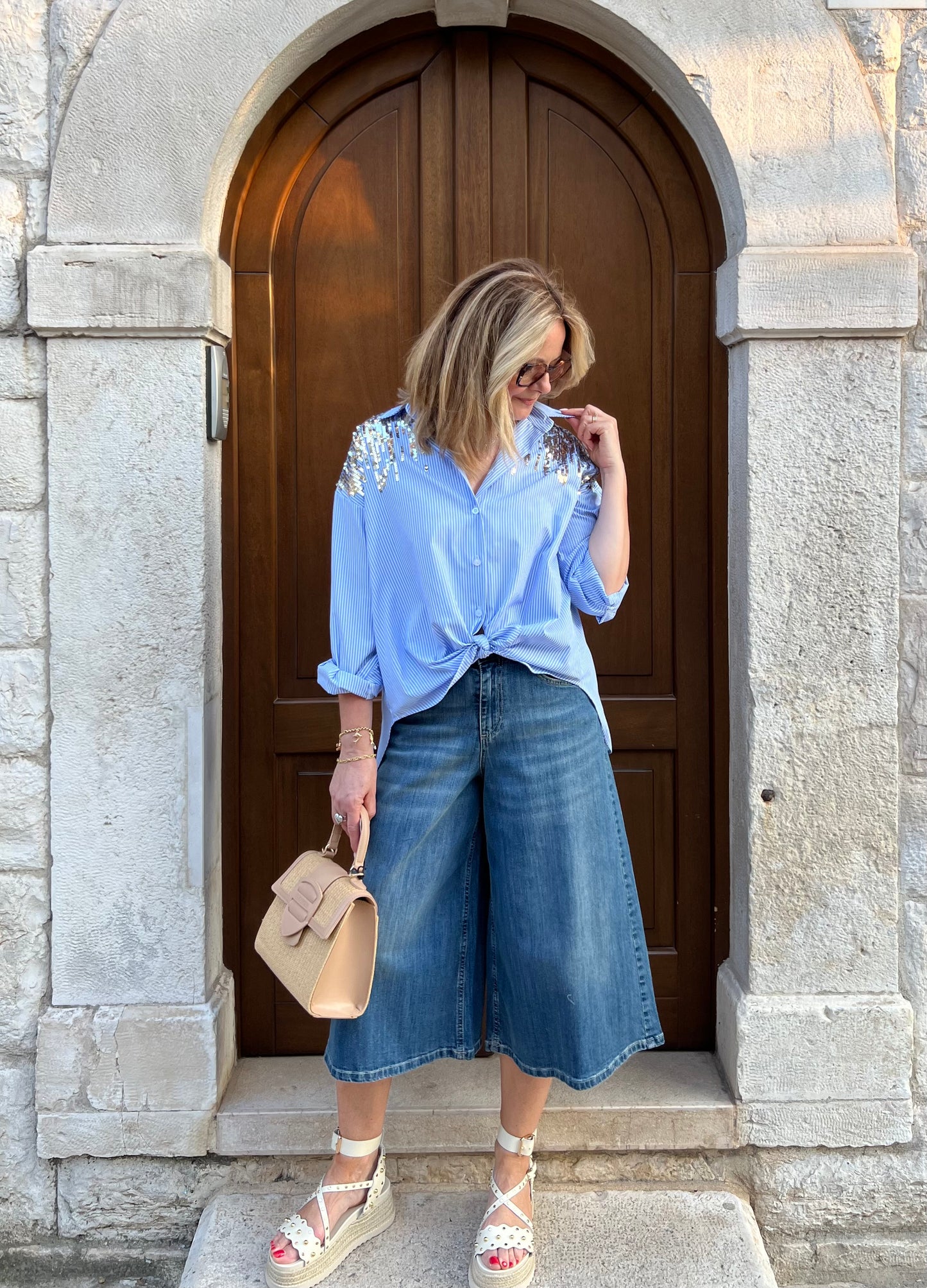 Camicia con paillettes - Tensione In