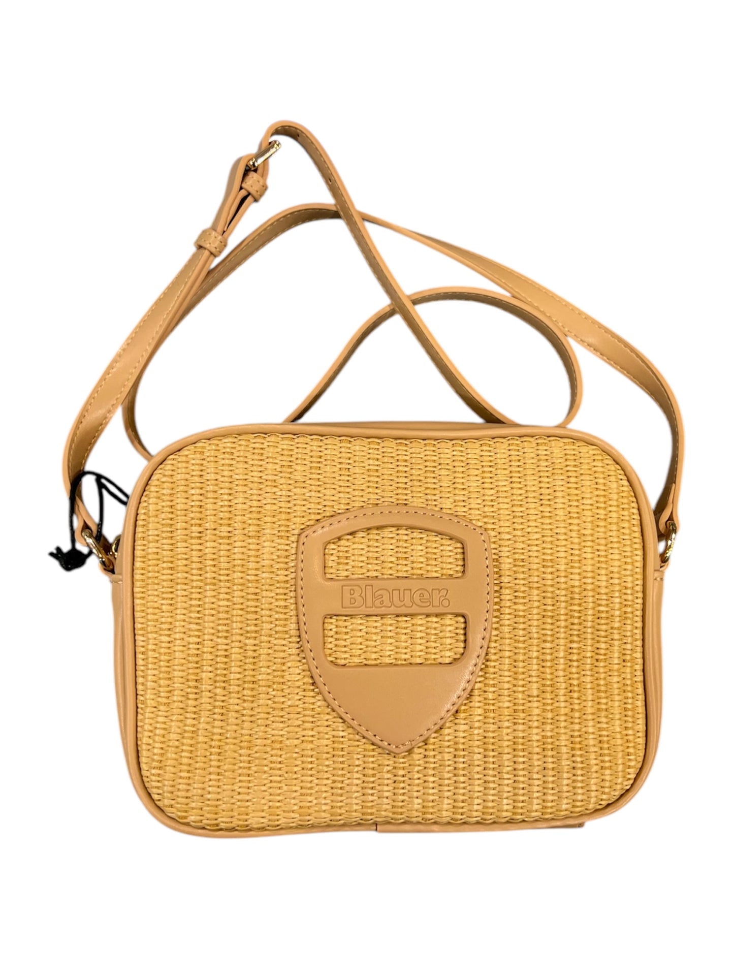 Mini bag in raffia - Blauer