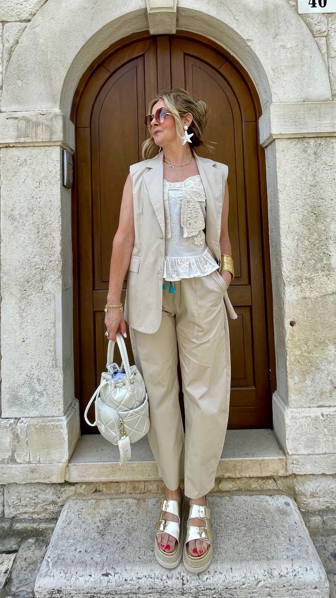 Pantalone in cotone - Le Streghe