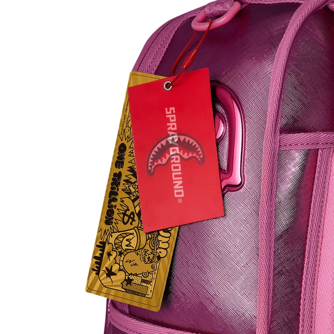 Zaino Sprayground Metallic Pink Metallic Drip