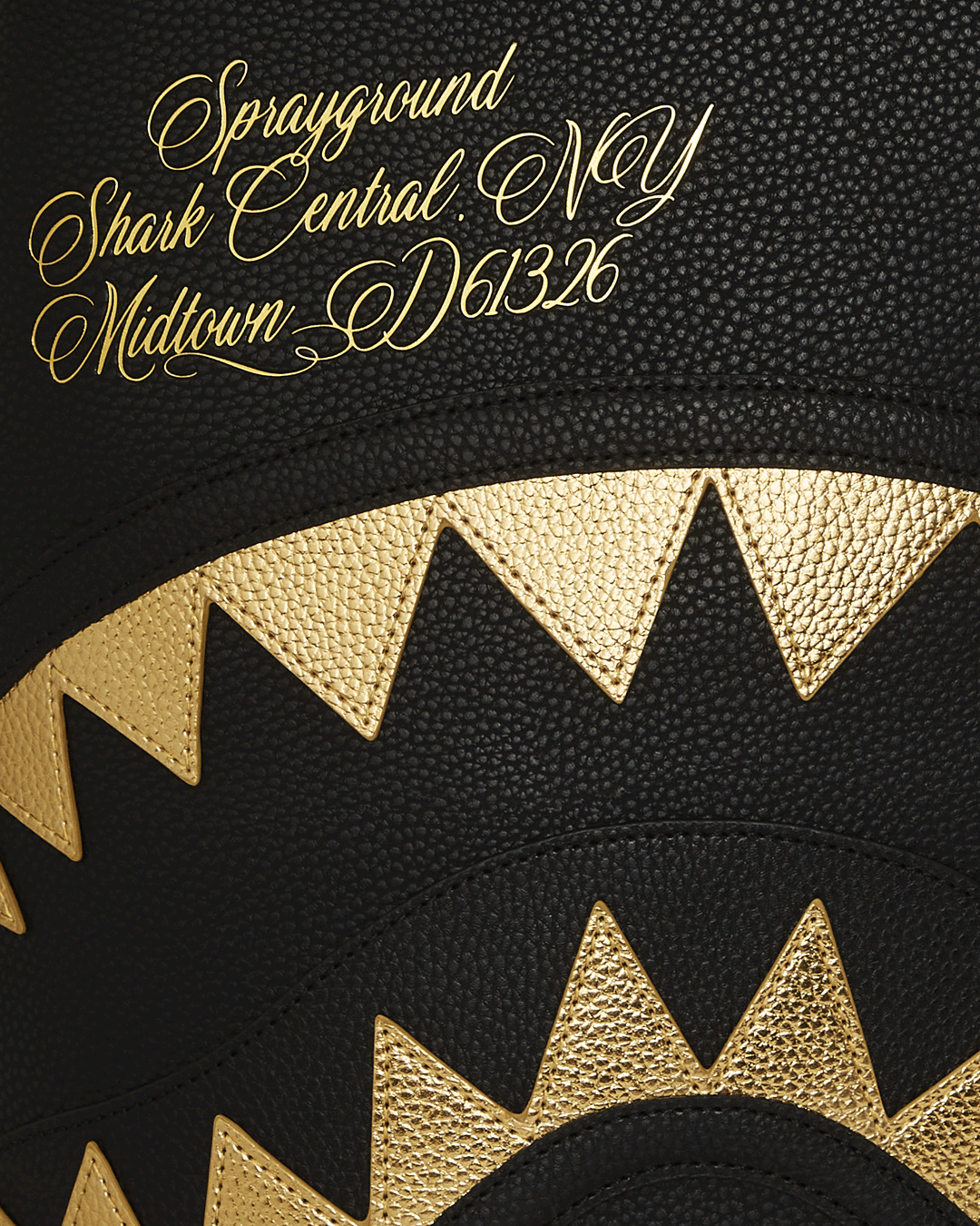 Zaino SHARK CENTRAL GOLD DLXSV BACKPACK - Sprayground