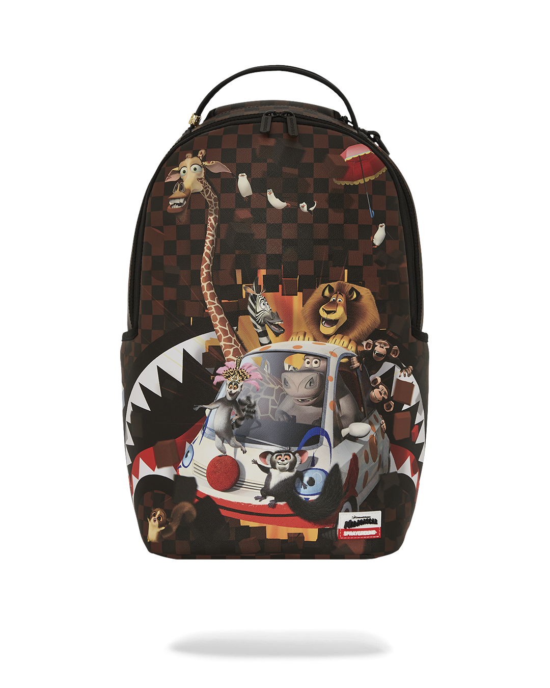 Zaino MADAGASCAR CHECKER SMASH DLXSV BACKPACK - Sprayground
