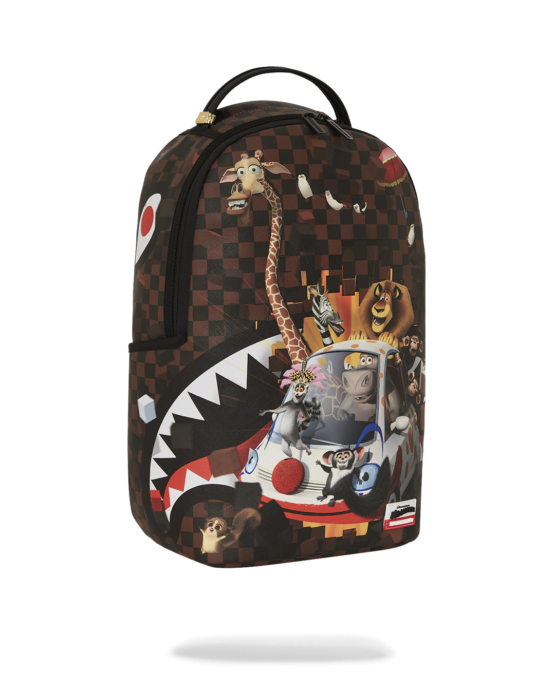 Zaino MADAGASCAR CHECKER SMASH DLXSV BACKPACK - Sprayground