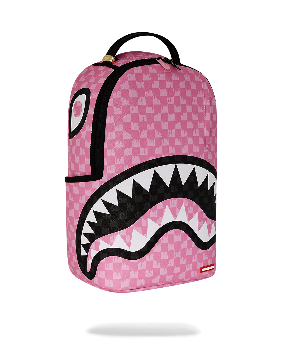 Zaino PINK AND BLACK DRIP CHECK DLXSV BACKPACK - Sprayground