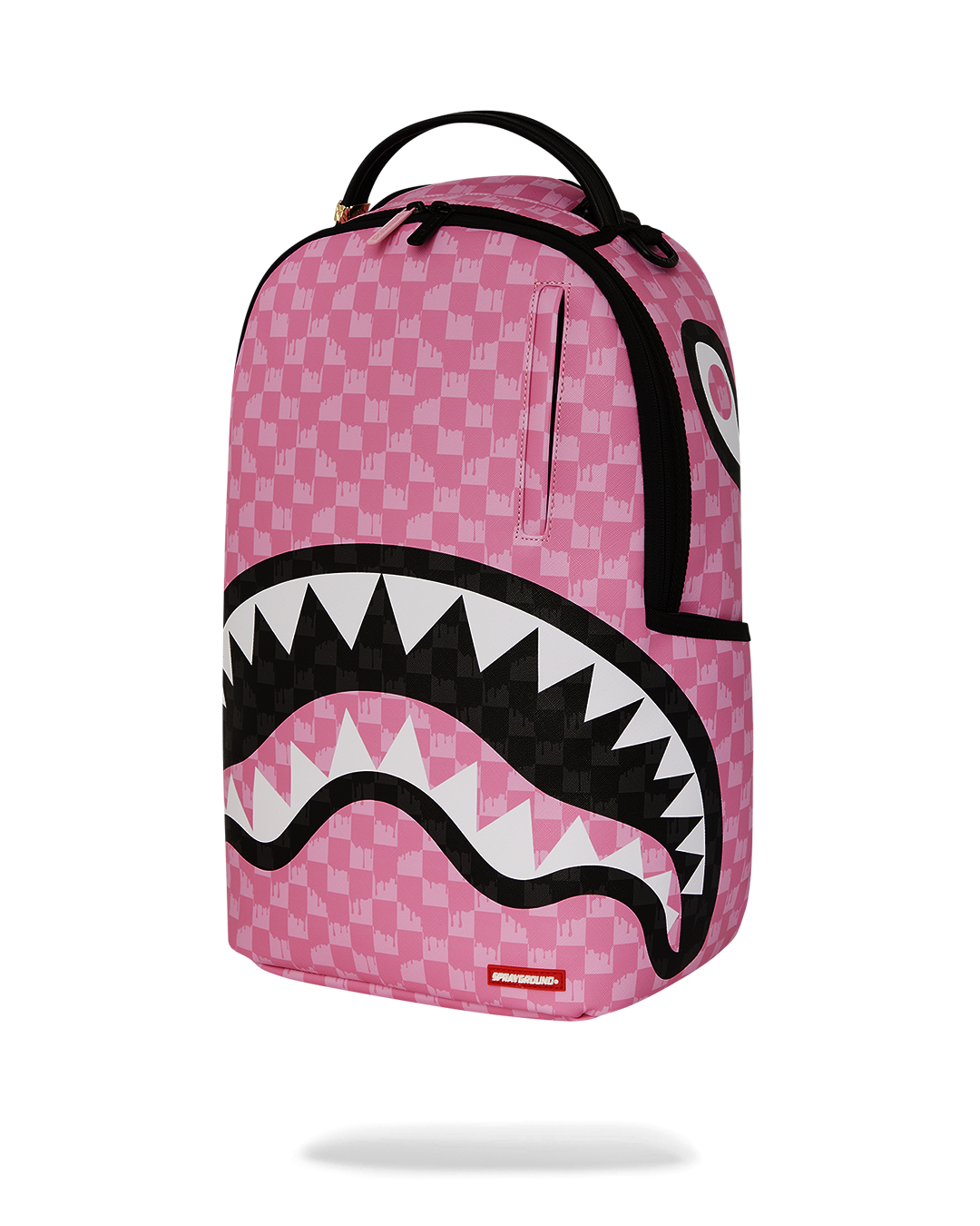 Zaino PINK AND BLACK DRIP CHECK DLXSV BACKPACK - Sprayground