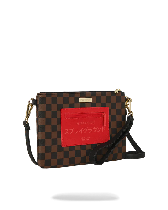 Pochette Red Redemption Crossover Clutch Sprayground
