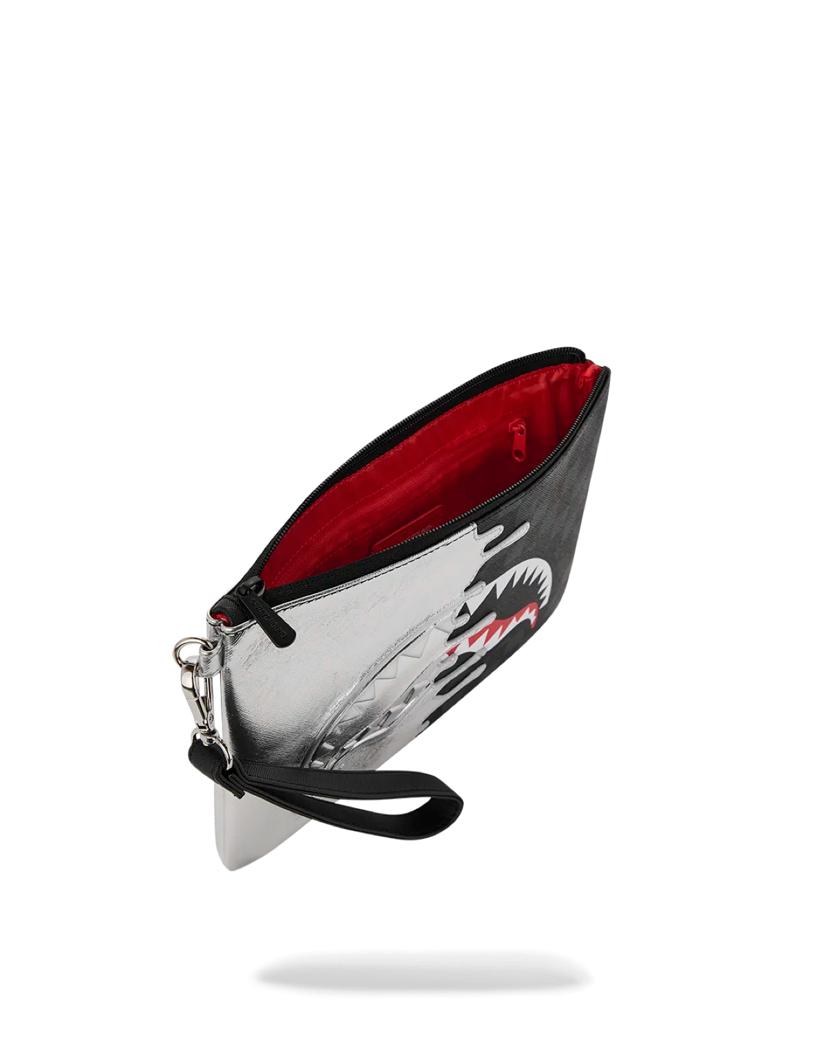 Pochette Silver Side Drip Crossover Clutch Sprayground