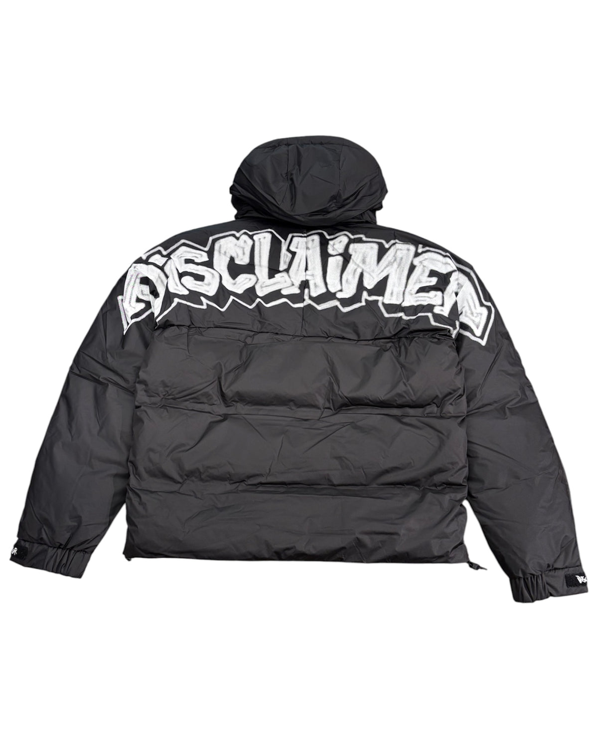 Piumino Disclaimer uomo nero