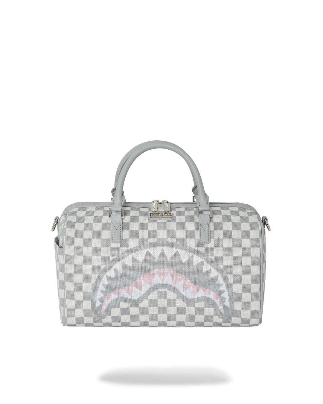 Bauletto knit shark in paris in cream mini duffle - Sprayground