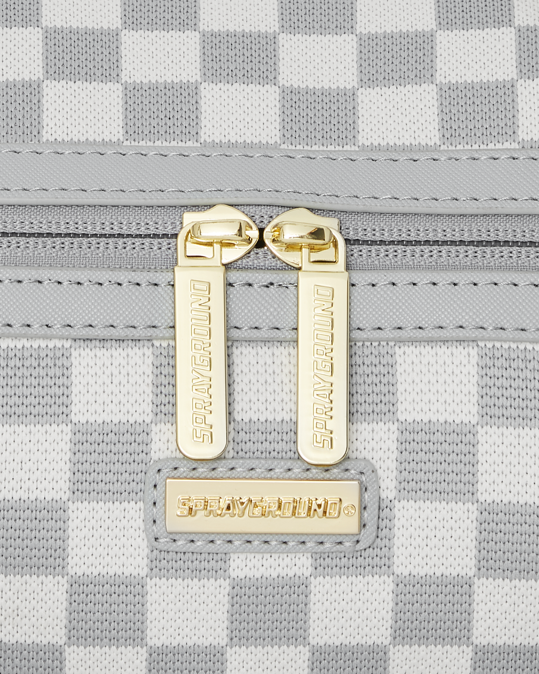Bauletto knit shark in paris in cream mini duffle - Sprayground