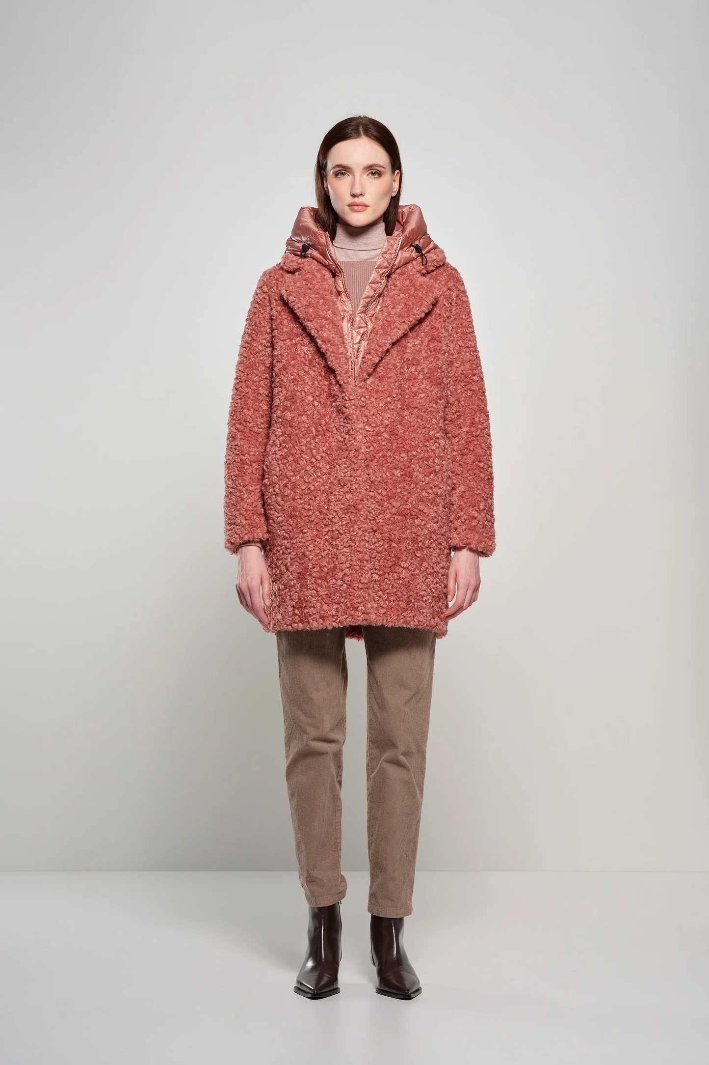 Giacca lunga Bomboogie con polsini interni isolanti