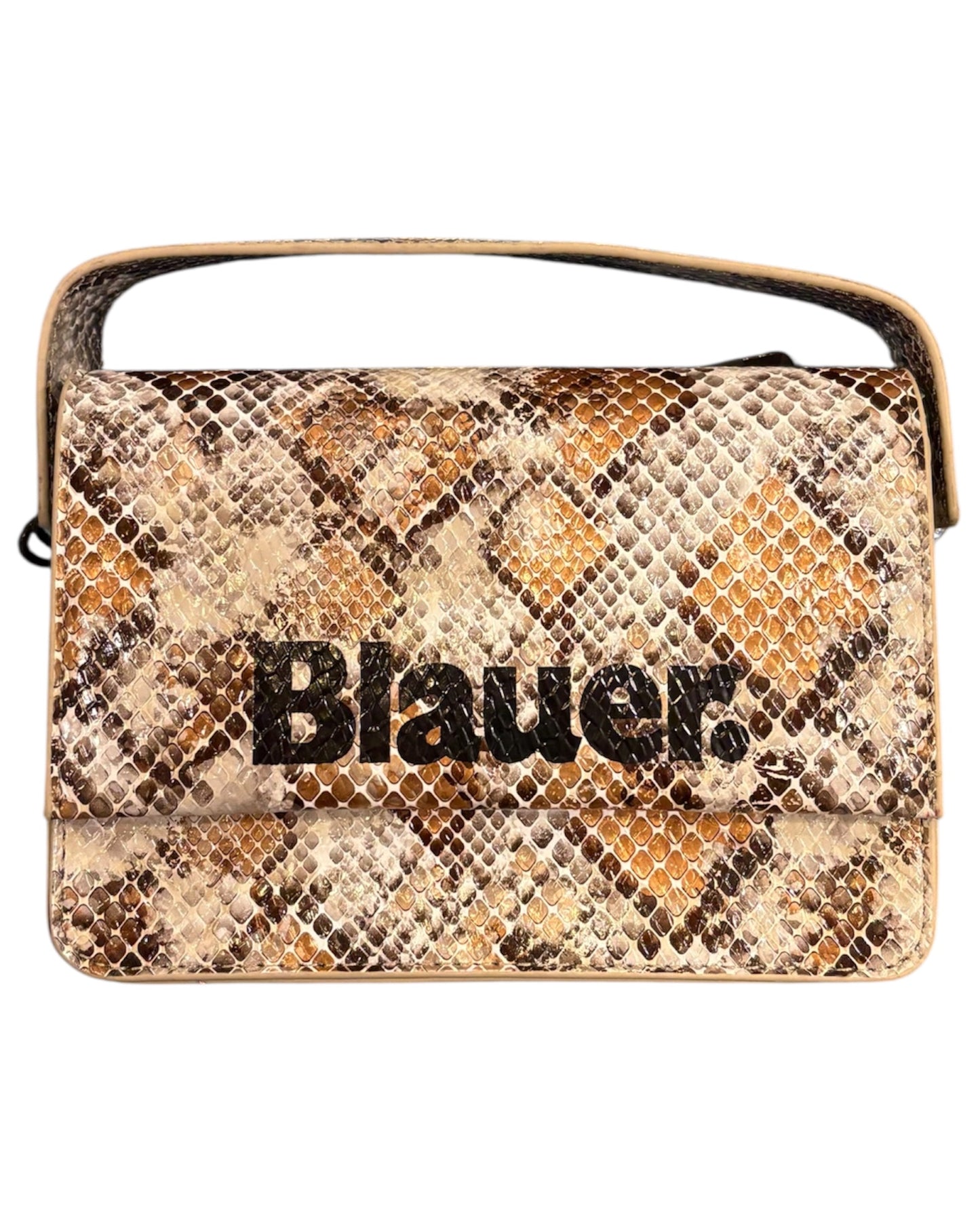 Borsa pitonata - Blauer