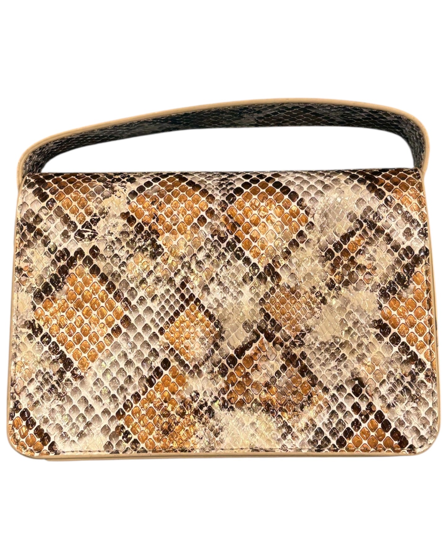 Borsa pitonata - Blauer