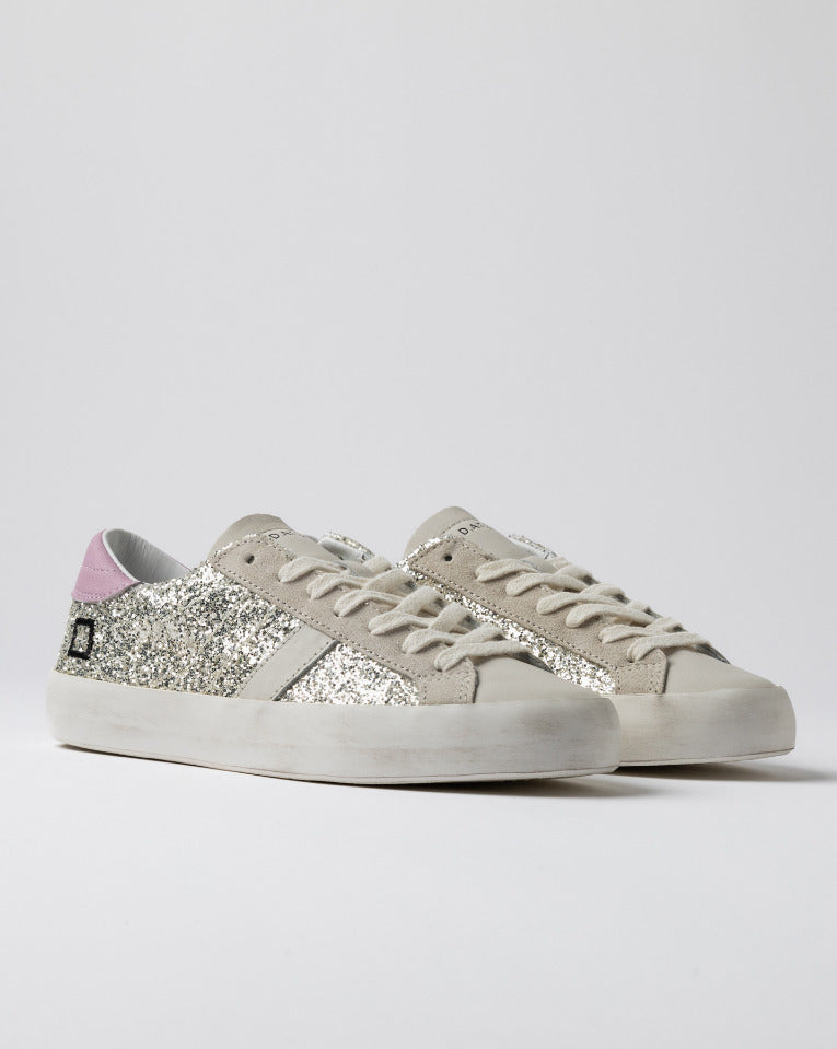 HILL LOW GLITTER PLATINUM - D.A.T.E