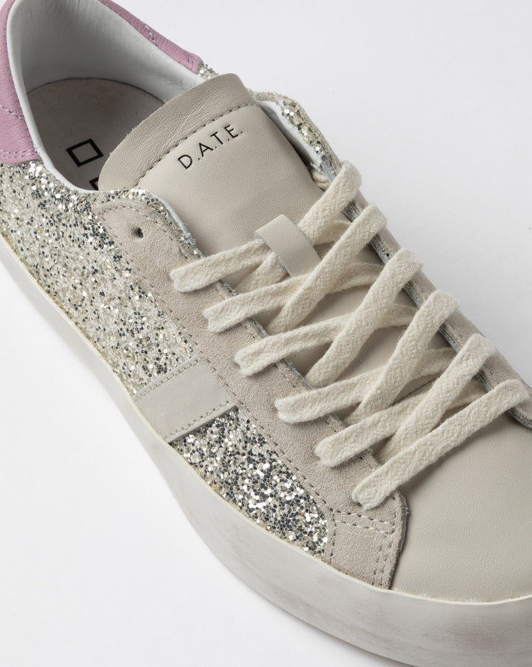 HILL LOW GLITTER PLATINUM - D.A.T.E
