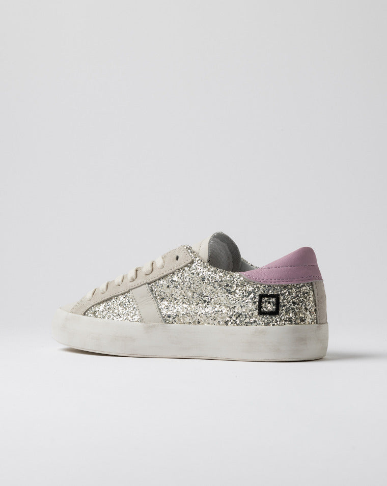 HILL LOW GLITTER PLATINUM - D.A.T.E