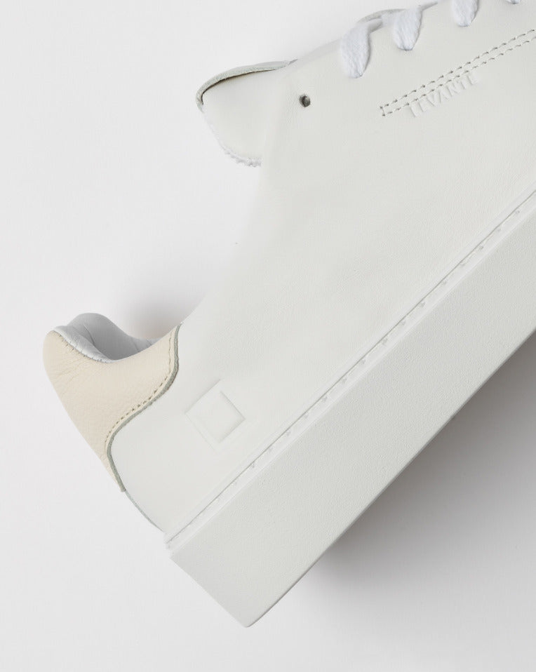 LEVANTE CALF WHITE-IVORY - D.A.T.E