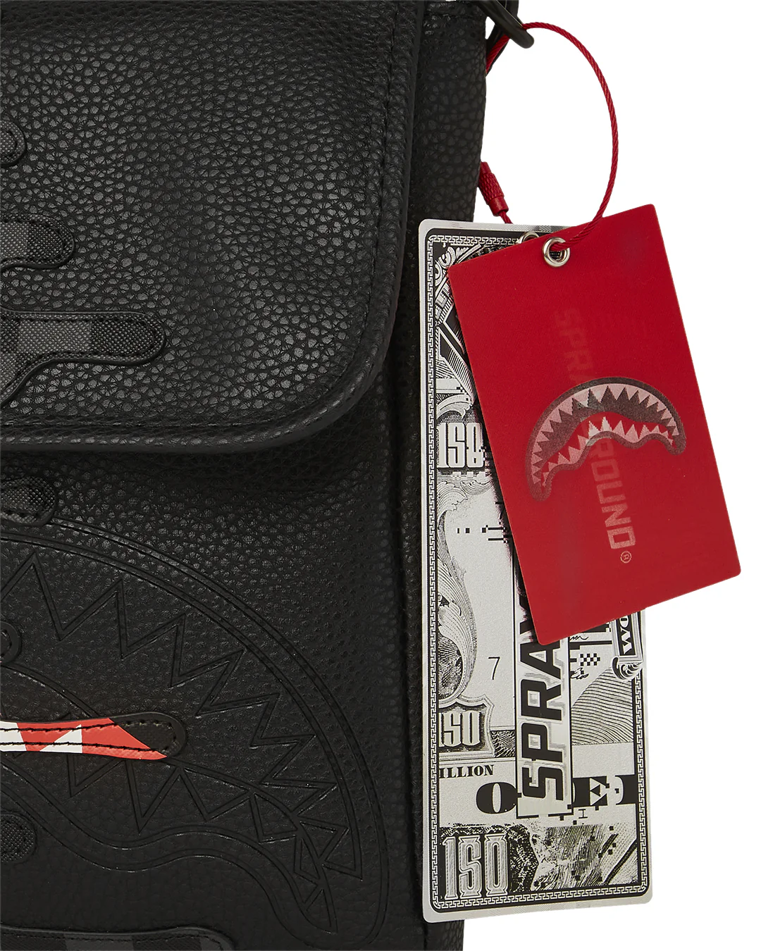 UNFINISHED SHARK MESSENGER SLING - Sprayground