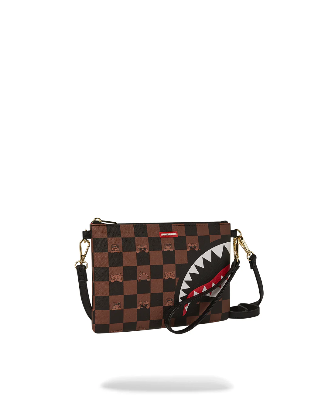 PEEKING CHARACTER CHECK POUCHETTE - Sprayground