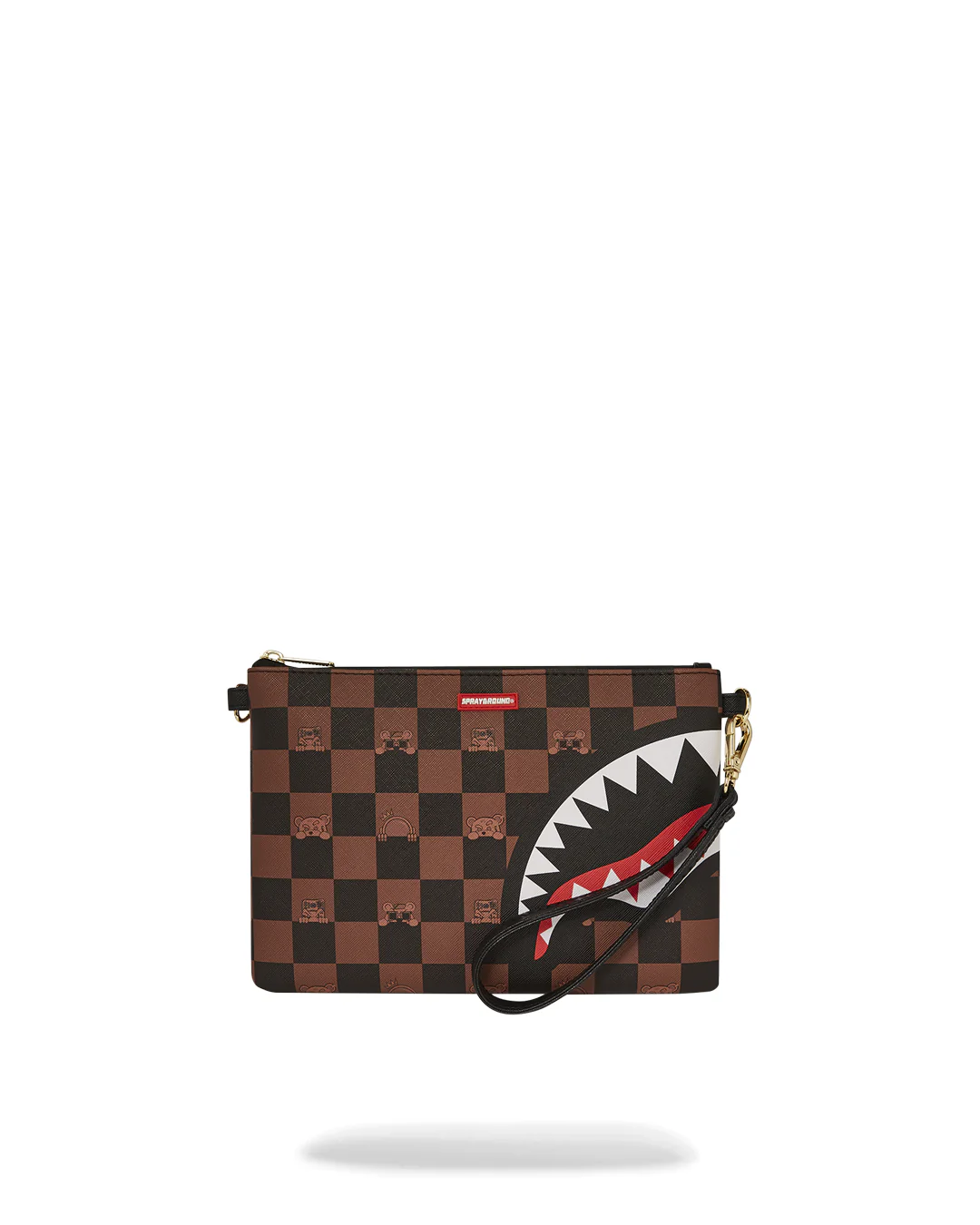 PEEKING CHARACTER CHECK POUCHETTE - Sprayground