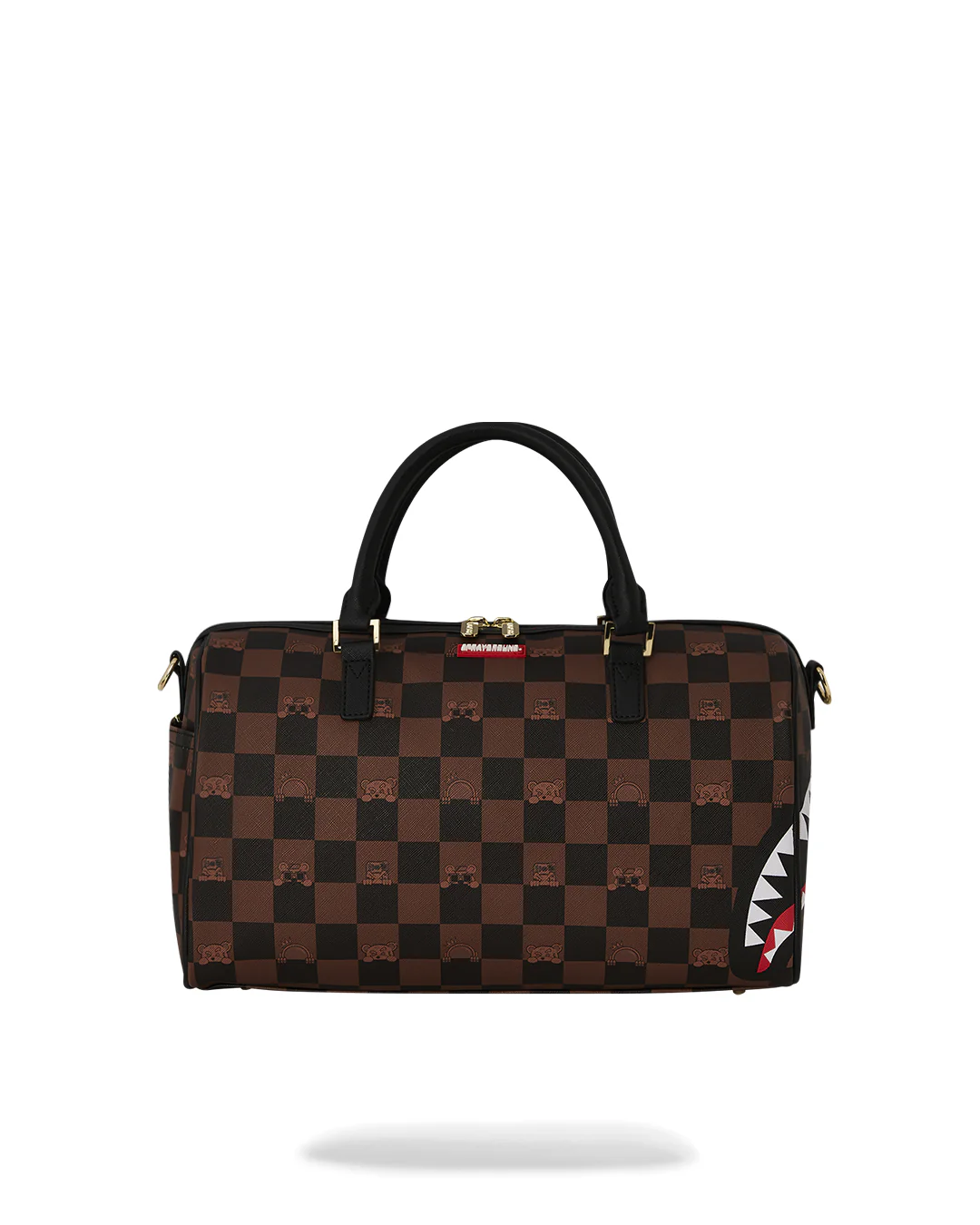 PEEKING CHARACTER CHECK MINI DUFFLE - Sprayground