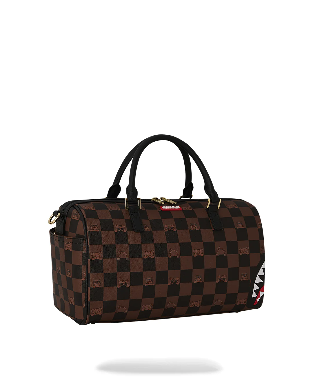 PEEKING CHARACTER CHECK MINI DUFFLE - Sprayground