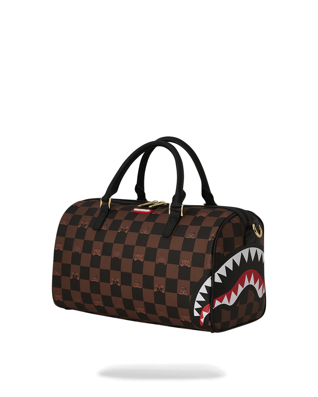 PEEKING CHARACTER CHECK MINI DUFFLE - Sprayground