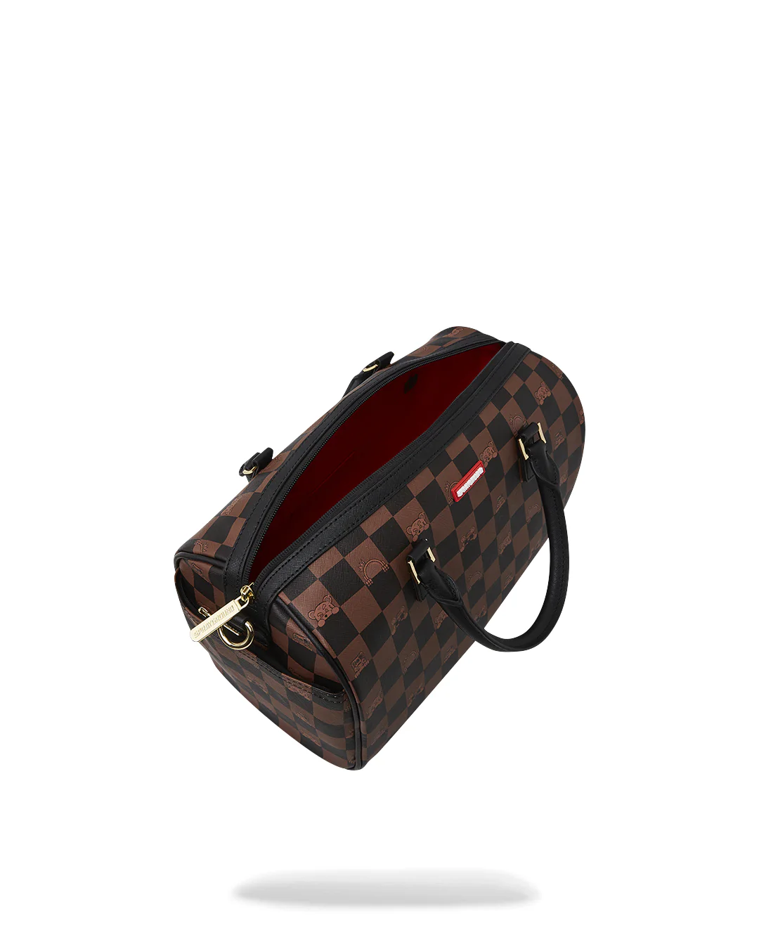 PEEKING CHARACTER CHECK MINI DUFFLE - Sprayground