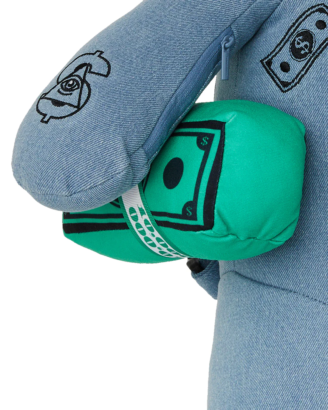 Zaino ORSACCHIOTTO DENIM SHARK MONEYBEAR - Sprayground
