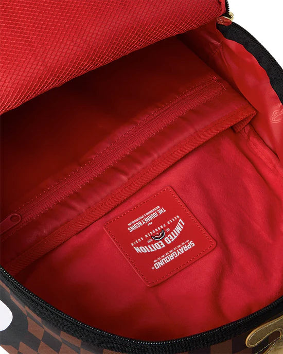 Zaino Sharks In Paris Gold Drip Backpack Sprayground