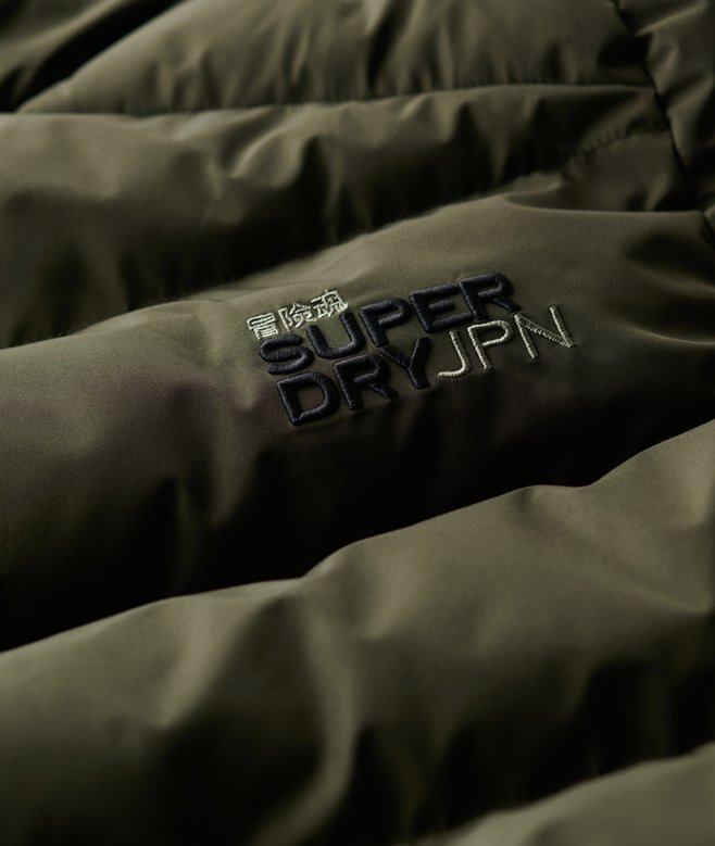 Giacca Puffer con Cappuccio - Superdry