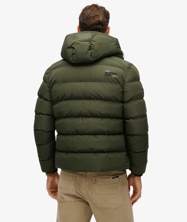 Giacca Puffer con Cappuccio - Superdry