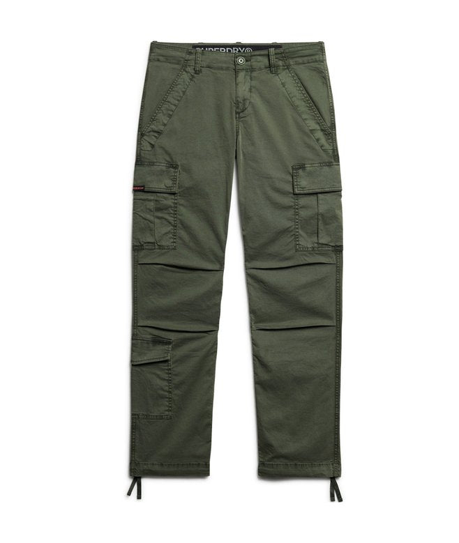 Pantaloni cargo a gamba dritta e vita bassa - Superdry