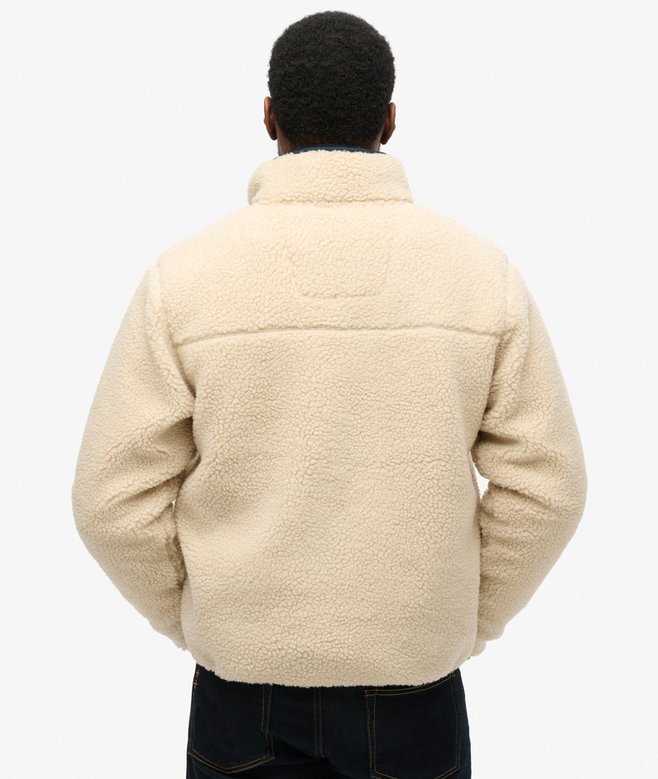 Giacca in Pile Borg Vintage Retro - Superdry