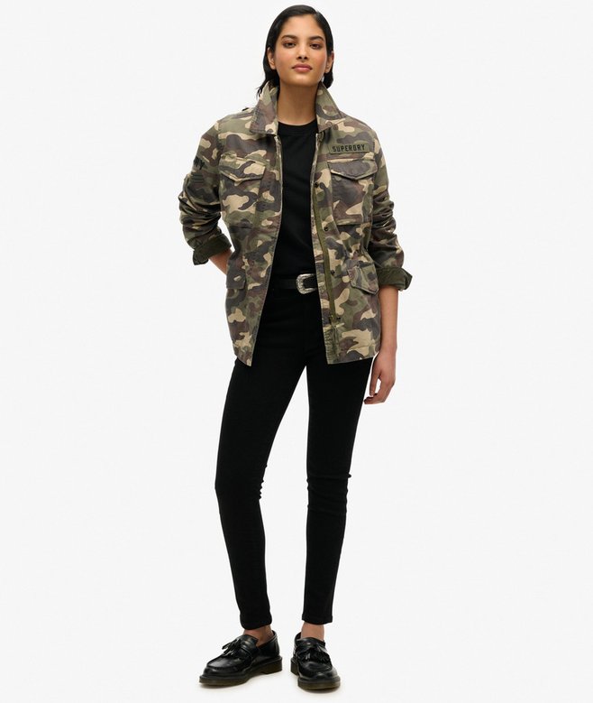 Giacca in stile militare M65 con decorazioni - Superdry