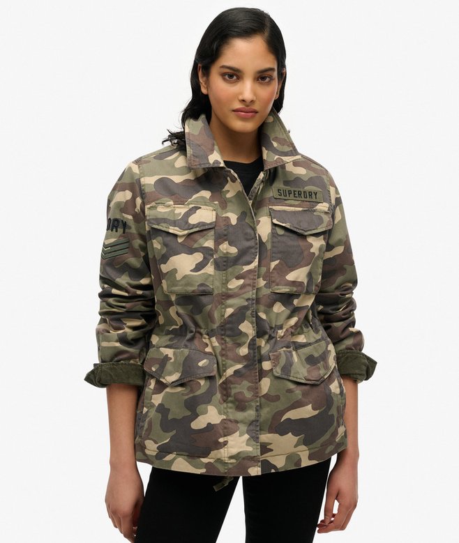 Giacca in stile militare M65 con decorazioni - Superdry