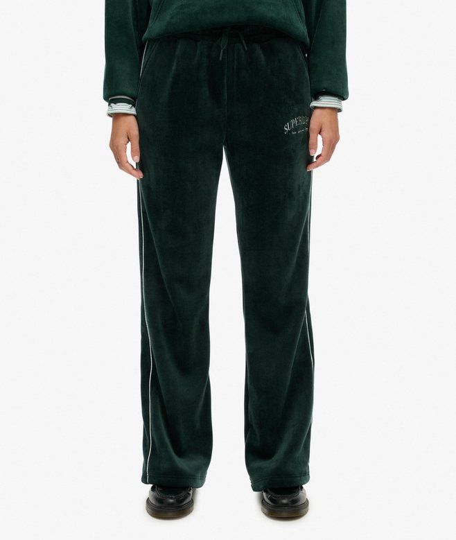 Joggers Straight in Velluto - Superdry
