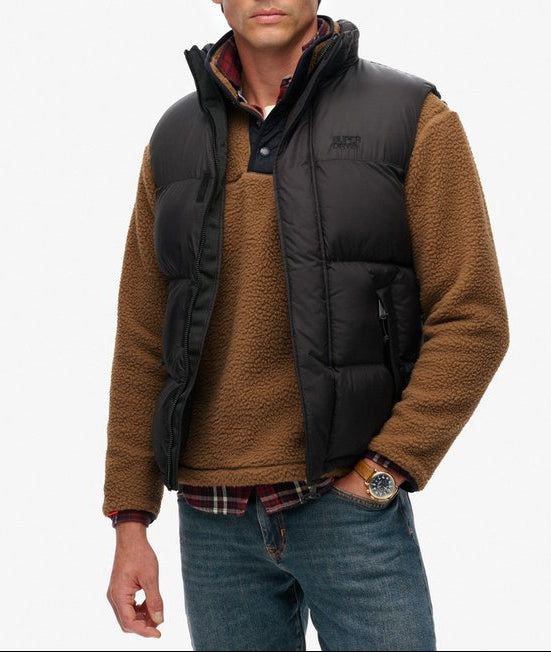 Gilet Piumino Nero - Superdry
