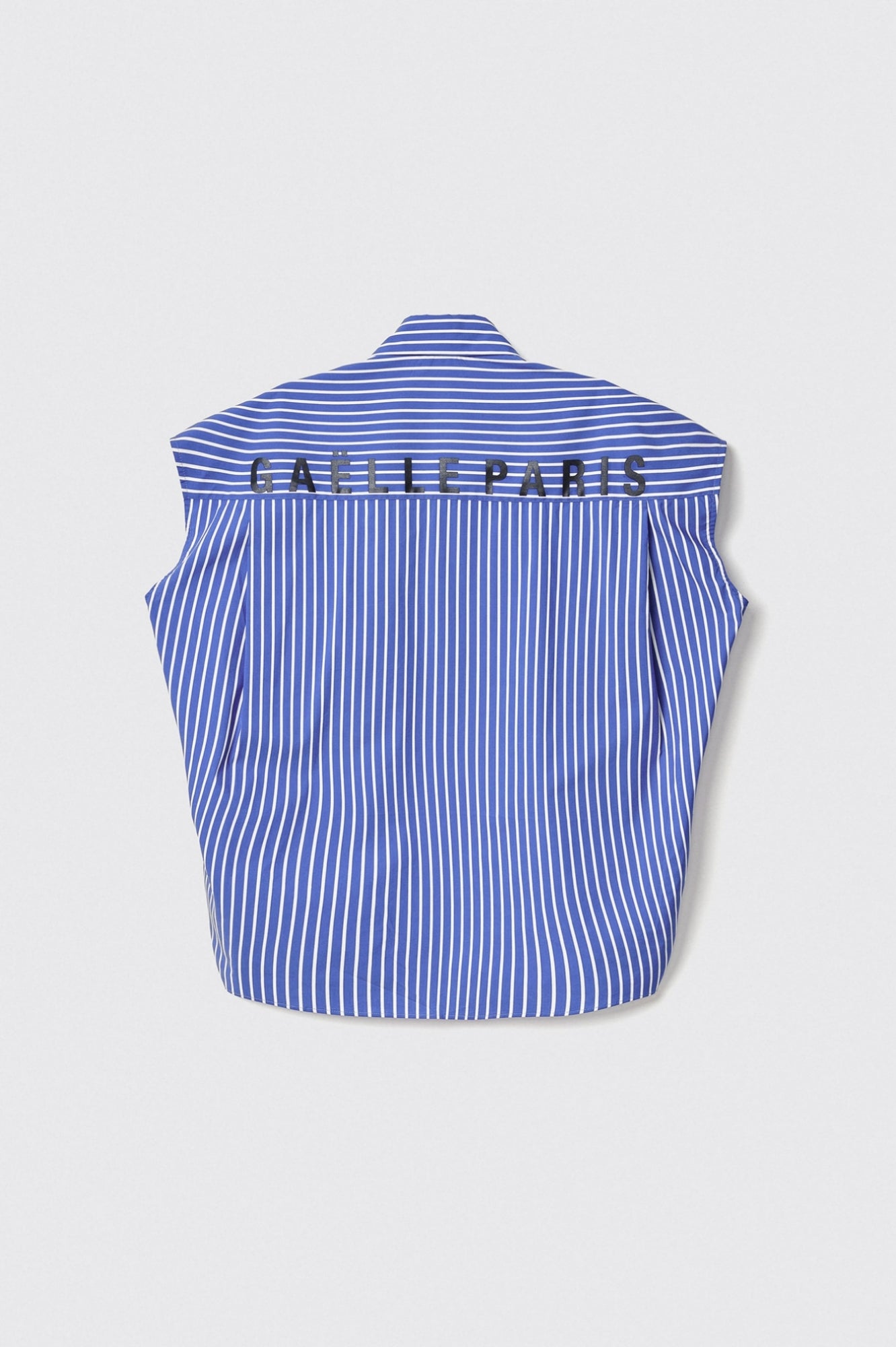 Camicia over smanicata in popeline bastonetto - Gaëlle