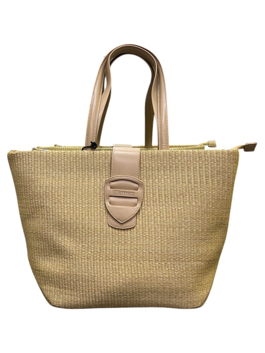 Shopper in rafia - Blauer