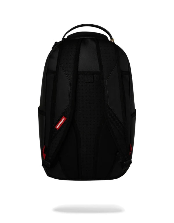 Zaino Sprayground Shark Central Black Embroidered Shark Backpack