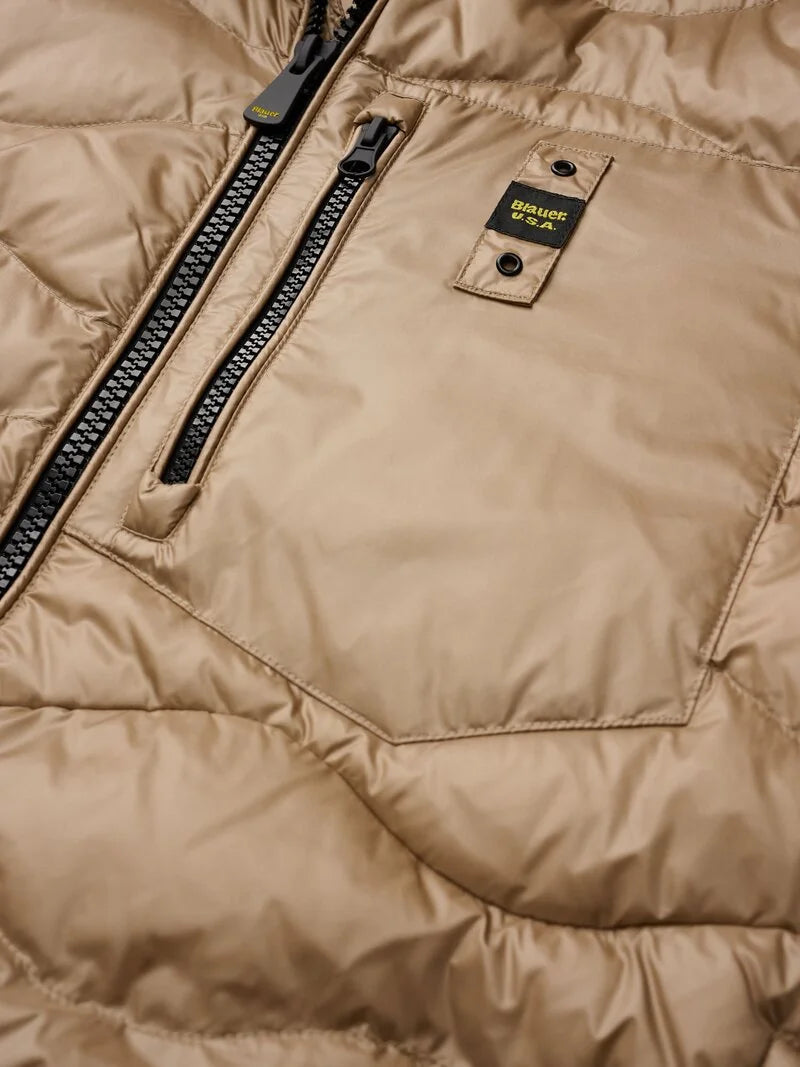 Piumino Lucido WAVE Blauer