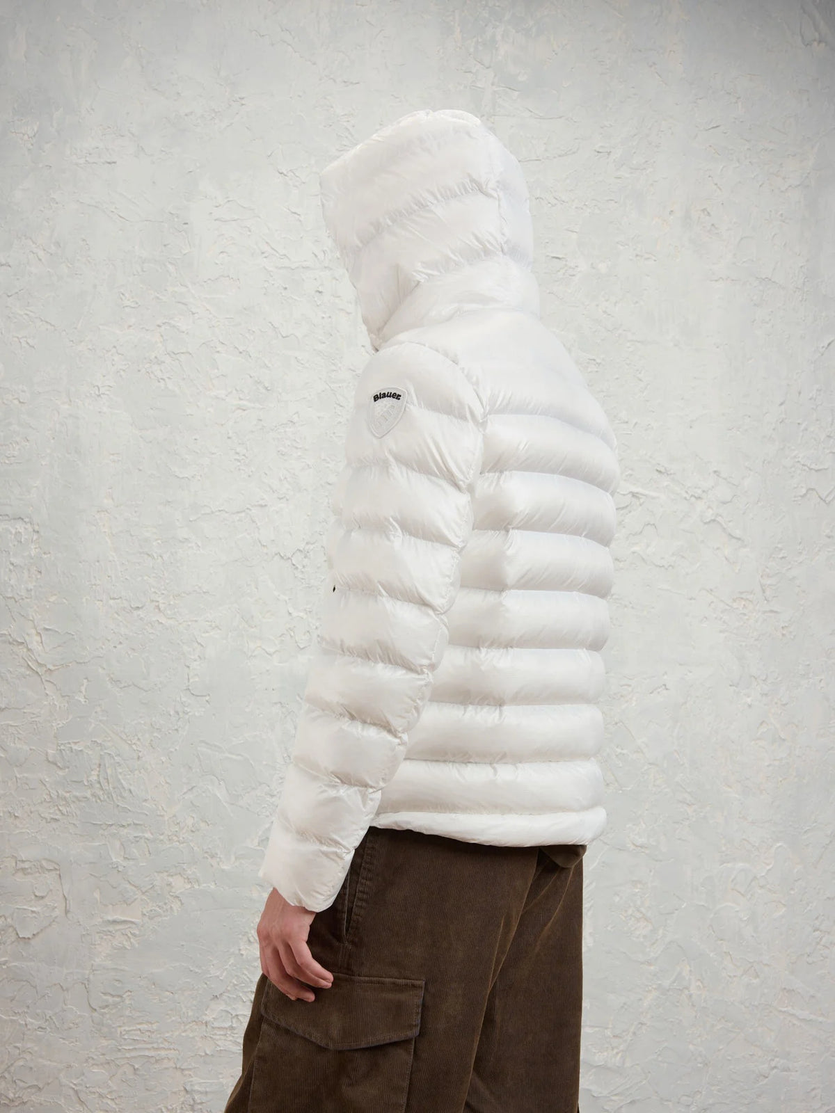 Piumino Uomo ADAMS bianco ottico