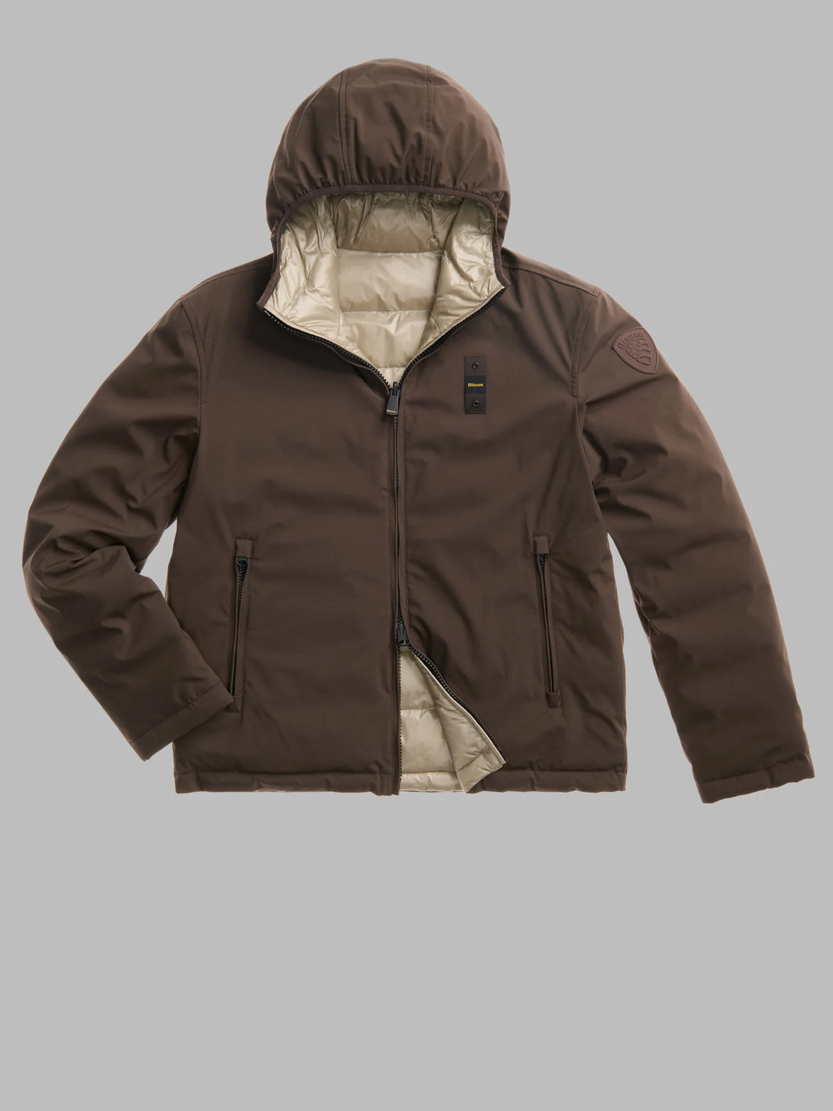 Piumino Reversibile BALLARD marrone