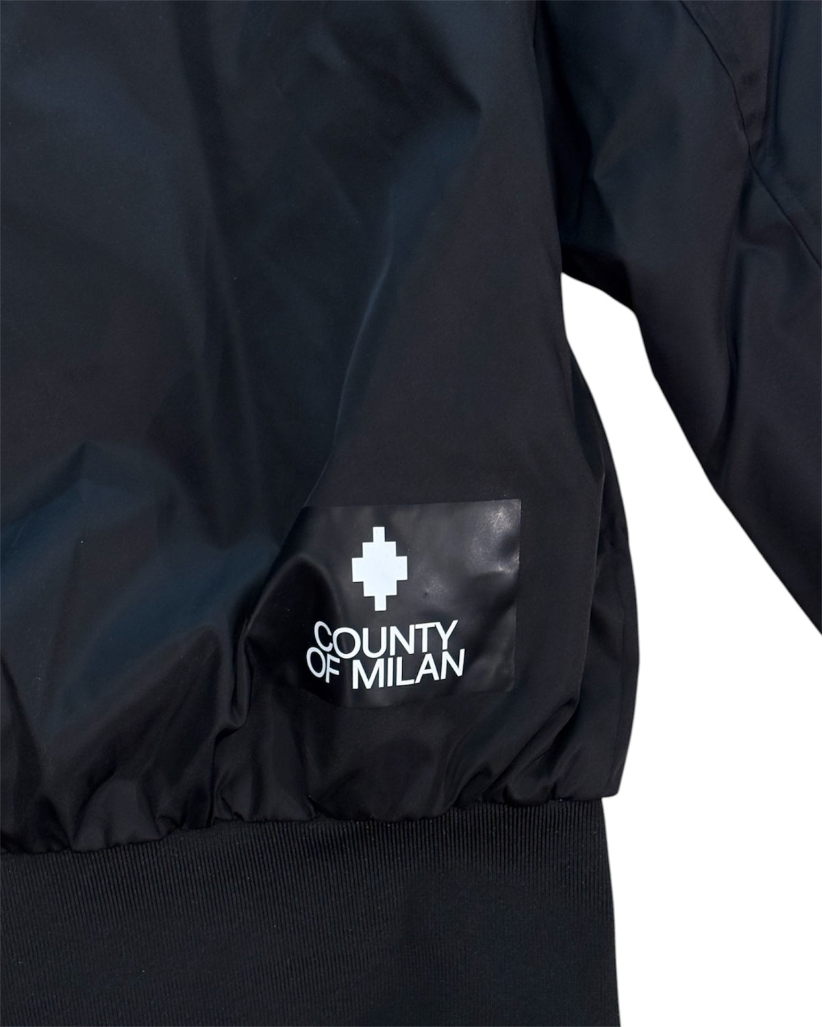 Bomber Uomo COUNTY OF MILAN con Ricamo Nero